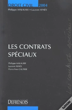 Capa do artigo Droit Civil 2004 ; Les Contrats Speciaux