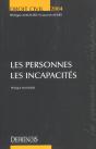 Droit Civil 2004 ; Les Personnes, Les Incapacites - Preview
