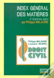 Capa do artigo Droit Civil ; Index Général Des Matières (2e Édition)