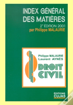 Capa do artigo Droit Civil ; Index Général Des Matières (2e Édition)