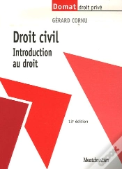 Capa do artigo Droit Civil ; Introduction Au Droit