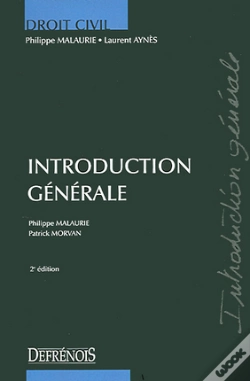 Capa do artigo Droit Civil Introduction Generale 