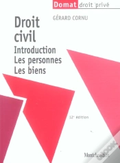Capa do artigo Droit Civil ; Introduction, Les Personnes, Les Biens