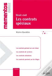 Droit Civil ; Les Contrats Spéciaux (2e Édition)