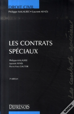 Capa do artigo Droit Civil ; Les Contrats Speciaux (3e Édition)