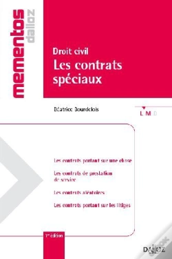 Capa do artigo Droit Civil ; Les Contrats Spéciaux