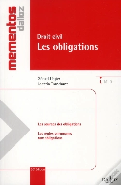 Capa do artigo Droit Civil ; Les Obligations (20e Édition)