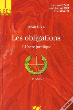 Capa do artigo Droit Civil, Les Obligations T.1 ; L'Acte Juridique (14e Édition)