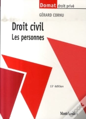 Capa do artigo Droit Civil ; Les Personnes (13e Édition)