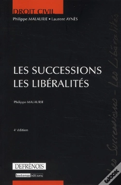 Capa do artigo Droit Civil. Les Successions, Les Libera