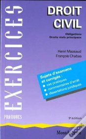 Capa do artigo Droit Civil - Obligations, Droits Reels Principaux