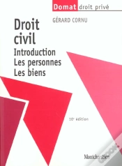Capa do artigo Droit Civil T.1 ; Introduction ; Les Personnes ; Les Biens ; 10e Edition
