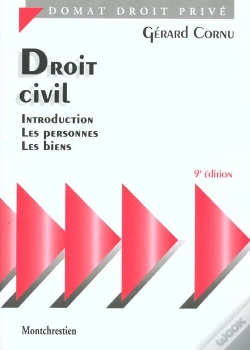 Capa do artigo Droit Civil T.1 Introduction, Les Personnes, Les Biens