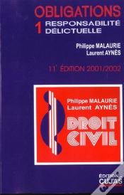 Capa do artigo Droit Civil T.6 ; Les Obligations ; Volume 1 ; Responsabilite Delictuelle ; 11e Edition