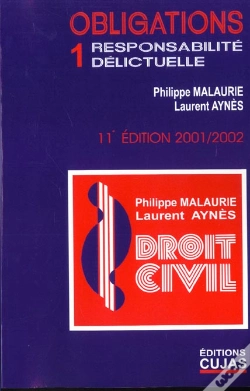 Capa do artigo Droit Civil T.6 ; Les Obligations ; Volume 1 ; Responsabilite Delictuelle ; 11e Edition