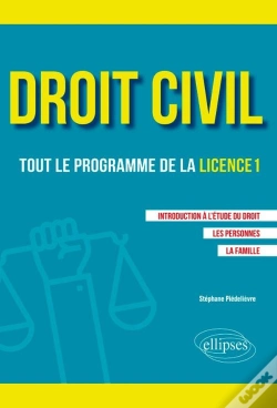 Capa do artigo Droit Civil ; Tout Programme De La Licence 1 (Édition 2018)