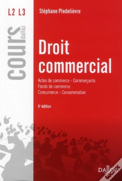 Capa do artigo Droit Commercial (8e Édition)