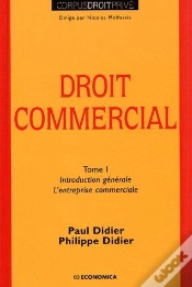 Capa do artigo Droit Commercial Tome 1 ; Introduction Générale, L