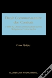 Droit Communautaire Des Contrats