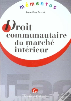Capa do artigo Droit Communautaire Du Marche Interieur