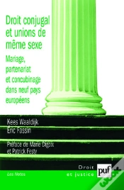 Capa do artigo Droit Conjugal Et Unions De Même Sexe