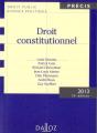 Droit Constitutionnel 2013 - 15e Edition - Preview