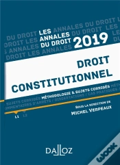 Capa do artigo Droit Constitutionnel 2019. Methodologie & Sujets Corriges