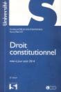 Droit Constitutionnel ; 33e Édition - Preview
