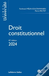 Capa do artigo Droit Constitutionnel. 42e Ed.