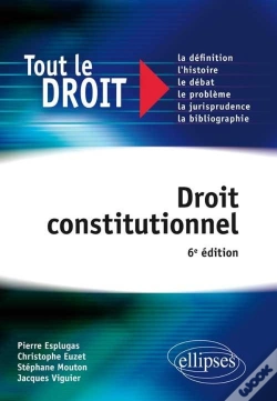 Capa do artigo Droit Constitutionnel. 6e Édition