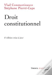 Capa do artigo Droit Constitutionnel (6e Édition)