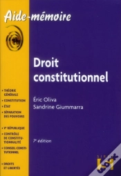 Capa do artigo Droit Constitutionnel (7e Édition)