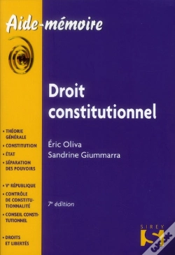 Capa do artigo Droit Constitutionnel (7e Édition)
