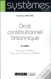 Droit Constitutionnel Britannique 2eme Edition