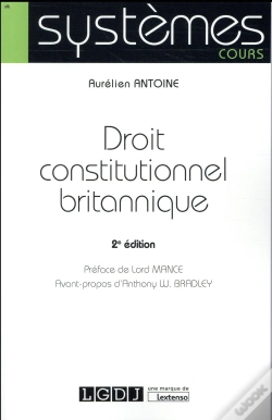 Capa do artigo Droit Constitutionnel Britannique 2eme Edition