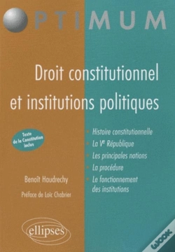 Capa do artigo Droit Constitutionnel & Institutions Publiques