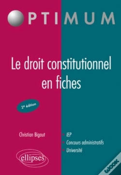 Capa do artigo Droit Constitutionnel En Fiches (2e Édition)