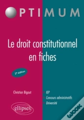 Droit Constitutionnel En Fiches (2e Édition)