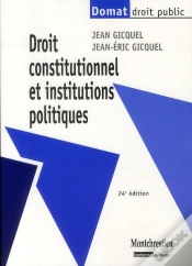 Capa do artigo Droit Constitutionnel Et Institutions Po