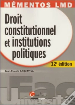 Capa do artigo Droit Constitutionnel Et Institutions Politiques (12e Édition)