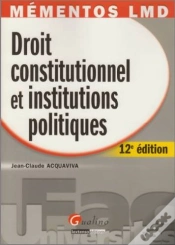 Capa do artigo Droit Constitutionnel Et Institutions Politiques (12e Édition)