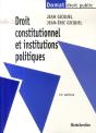 Droit Constitutionnel Et Institutions Politiques (21e Édition) - Preview