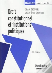 Capa do artigo Droit Constitutionnel Et Institutions Politiques, 26eme Edition