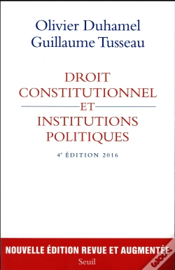 Capa do artigo Droit Constitutionnel Et Institutions Politiques (4e Édition)