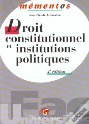 Capa do artigo Droit Constitutionnel Et Institutions Politiques ; 4e Edition