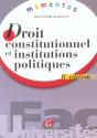 Droit Constitutionnel Et Institutions Politiques ; 6e Edition - Preview