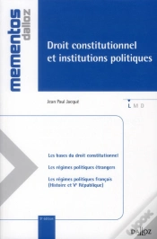 Capa do artigo Droit Constitutionnel Et Institutions Politiques (9e Édition)