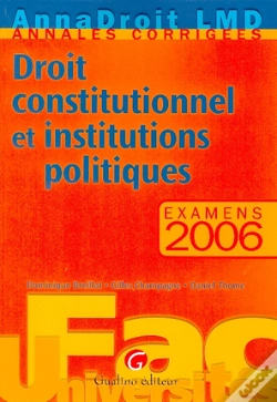 Capa do artigo Droit Constitutionnel Et Institutions Politiques