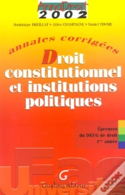 Capa do artigo Droit Constitutionnel Et Institutions Politiques ; Edition 2002