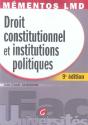 Droit Constitutionnel Et Institutions Politiques - Preview